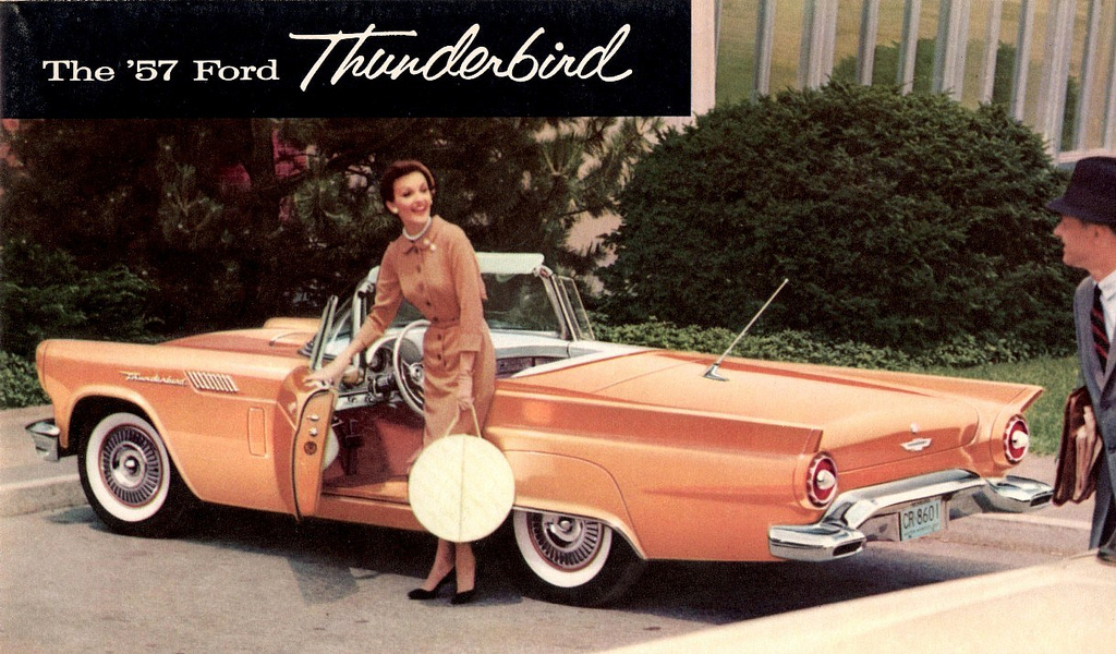 1957 Ford Thunderbird Promotional Photo 1